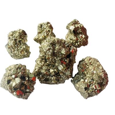 China Wholesale Natural Healing Rough Raw Stone Pyrite Crystal Cluster Geode Mineral Specimen from DONGHAI for sale