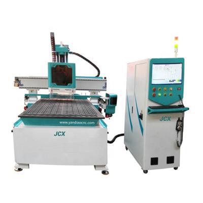 China Hot Sale WOOD ACRYLIC ALUMINUM WOOD MDF Router Disc ATC Machine For Furniture CNC Woodworking 1325 for sale