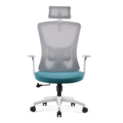 China Beautiful Design Mananger Chair High Back Mesh Spinning Executive Chair for sale