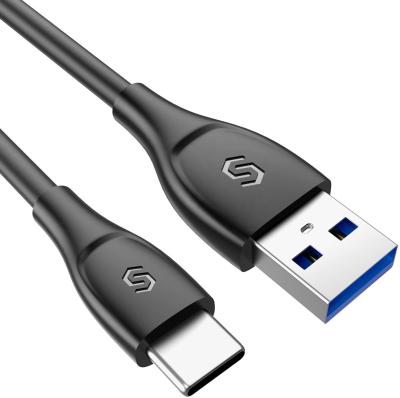 China Mobile Type C Cell Phone Syncwire Accessories USB 3.0 Cable 3.3ft/1M Black for sale