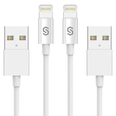 China MP3/MP4 Player Syncwire 3.3ft/1m Lightning iPhone Charger Cable For iPhone 2-Pack White for sale