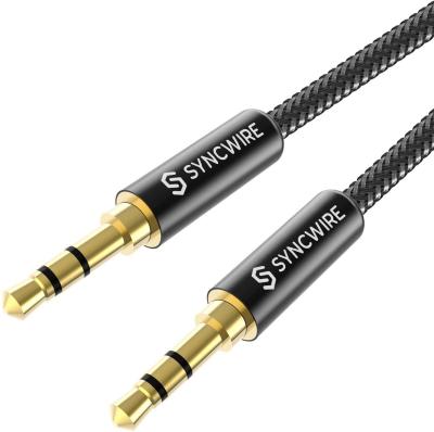 China aux cable COMPUTER Syncwire 3.5 mm Audio Cable - 3 m Jack Cable for Headphones for sale