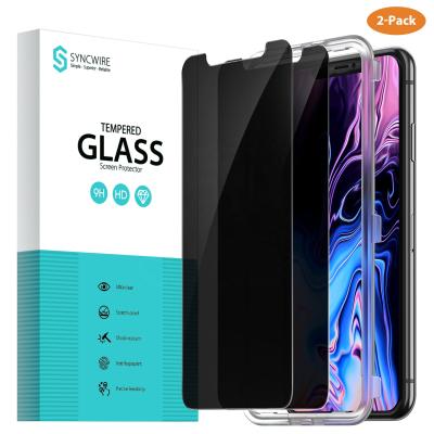 China Syncwire Wireless Privacy Screen Protector for iPhone 11 Pro XS Max 2-Pack for sale