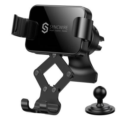 China Syncwire Adjustable Car Phone Holder Mount Gravity Phone Mount For Air Vent for sale