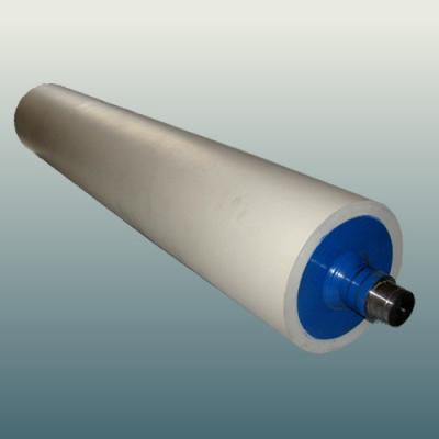 China ACP Production Accessories Rubber Conveyor Rollers / Rubber Coated Rollers 10m - 125m for sale