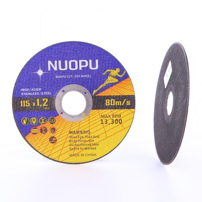 China 107*1.2*16MM Metal Wheel Cutter Cutting Disc For General Stainless Steel for sale