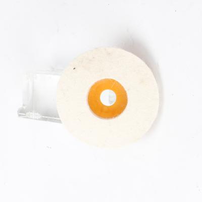 China Cutting Hard Steel Grinding Wheels Felt Wool Steel Hard Polishing Wheel NUOPU for sale