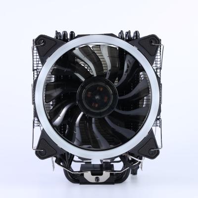 China Bestselling Computer Case Heat Pipe 6 Dual RGB Fan 4PIN CPU Cooler for sale