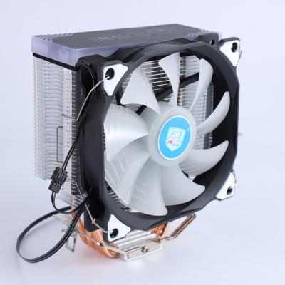 China Luminous Computer Case Esports CPU Cooler 4 Heat Pipe with RGB Fan CPU Cooler 140 for sale