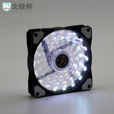 China Computer Case 12V RGB LED 120mm Fan With 18pcs Led RGB Fan Synchronous PC for sale