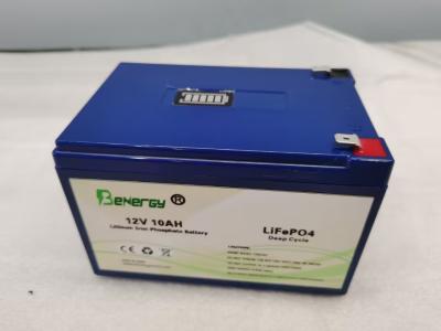 China Navulbaar de Batterijpak van 12V 10AH 12.8V 10AH voor Openlucht Lichte de Machtshulpmiddelen van de Kinderenauto Te koop