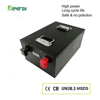 China Rechargeable Lithium Battery 48V 180AH For Electric Boat , Sightseeing Car , Golf Cart for sale