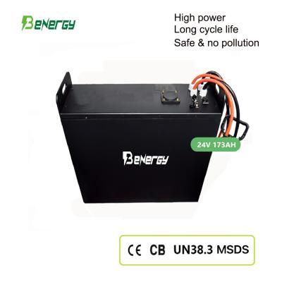 China 24V 173Ah Lithium Forklift Battery Fast Charging 24 Volt Li-ion Batteries For Forklifts for sale