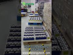 Benergy battery pack production