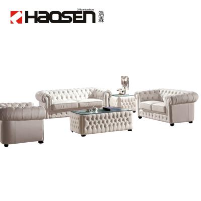 China OFFICE SOFA ROLLS S073 2018 Sectional Couches For Office Skin Leather Sofa Set for sale