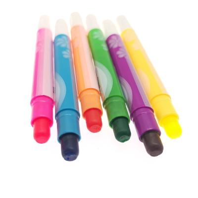 China PP Muti-color Plastic Pen Kid School Stationery Highlight Bar for sale