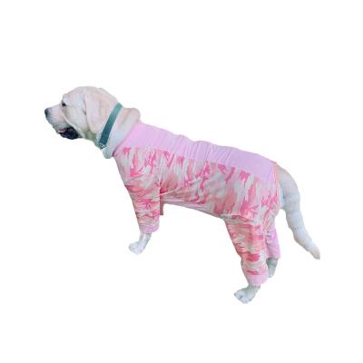 China Cotton Viable Belly Style Patchwork Camouflage Big Dog Four Leg Coat for sale