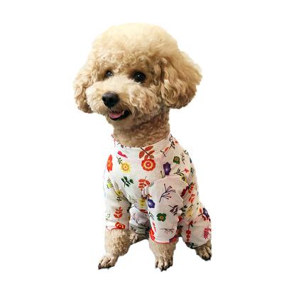 China Cheap and high quality viable high elastic four thin dustproof dog gauze cover - foot clothes for sale