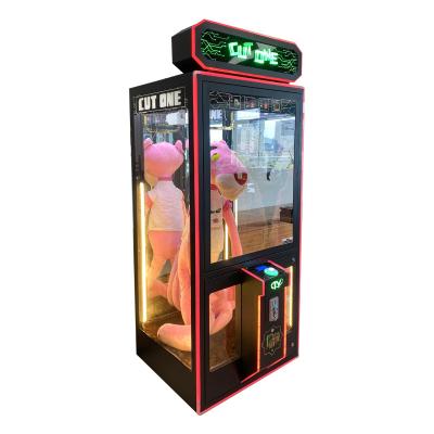 China Wooden Sight Coin Operated Amusement Park Cut A Prize Cutting Gift Game Machine For Sale for sale