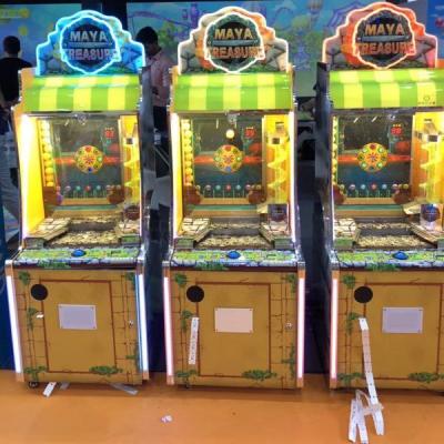 China Maya Treasure Lottery Amusement Indoor Coin Operated Coin Pusher Ticket Redemption Game Machine For Sale 610*620*1800mm for sale