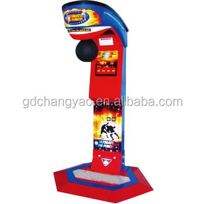 China Exciting Boxing Coin Operated Arcade Ticket Redemption Game Indoor Sports Game Machine Big Punch Machine For Sale for sale