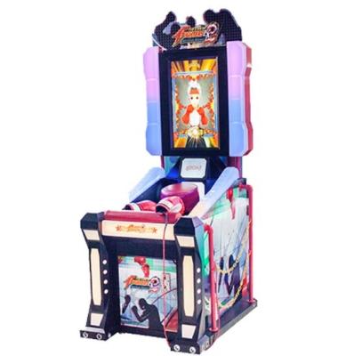 China Coin Operated Metal Amusement Park The King Of Fighter Boxing Punch Arcade Game Machine For Sale for sale