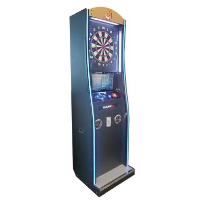 China Wooden Case Indoor Sport Amusement Metal and Arcade Electronic Soft Dart Board Flying Game Machine Coin Operated for Sale for sale