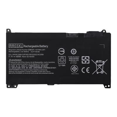 China LAPTOP One Year Warranty RR03XL Genuine Original Laptop Battery For HP ProBook 430 440 450 455 470 G4 for sale