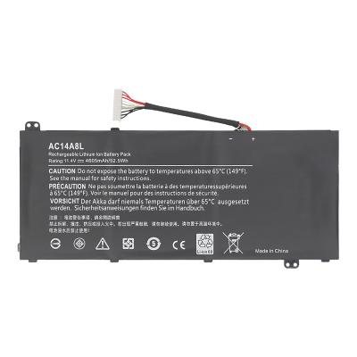 China Original LAPTOP Laptop Battery For Acer AC14A8L V15 Aspire VN7-571 VN7-572G VN7-791G VN7 High Quality Battery for sale