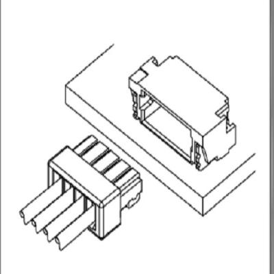 China PCB 0.80mm Pitch Housing SSUH-004T-P0.15 Jst Connector Compatible for sale