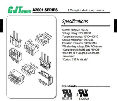 China PCB Equivalent Connectors for JST SJ20-13WX SJ20-14WX SJ20-15WX for sale