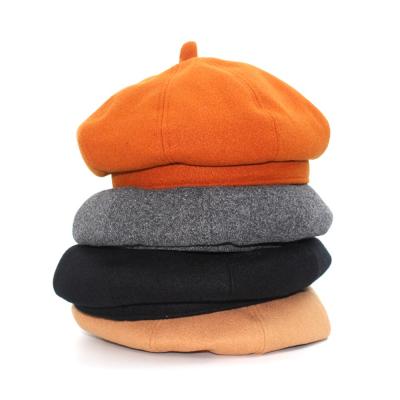 China Autumn and winter new beret casual high-end female pumpkin hat all kinds of brand hat manufacturers direct sales for sale