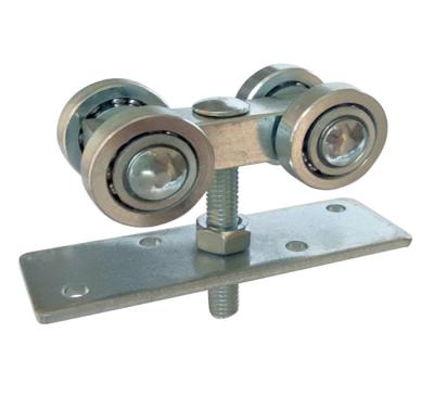 China Shower Closet Hanging Door Wheels Trolley 20mm for sale