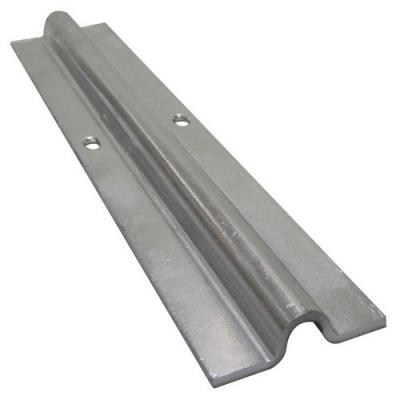 China 16MM 20mm Sliding Gate Track Hardware  Ground Track Floor U Groove Gate Track 3m 6 Meters for sale