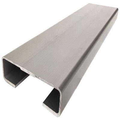 China FK01A Sliding Gate Post 300mm Aluminium Nylon Block Sliding Gate Rail Track Guide for sale