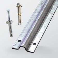 China 60mm V U Groove Gate Tracks Sliding Door Hanging Rail For Back Of Door for sale