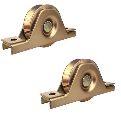 China Automatic Sliding Gate Hardware Sliding Gate Wheel Kit 4'' V Groove for sale