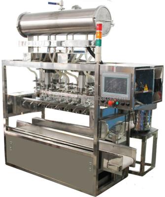 China Chemical 8 Heads CAPD Bag Filling Machine With High Precision Saline Liquid Filling Line for sale