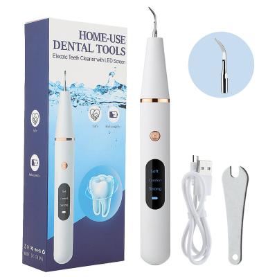 China Hotel Home Use Safe Rechargeable Teeth Cleaning Electric Tartar Remover Dental Tools Teeth Remover for sale