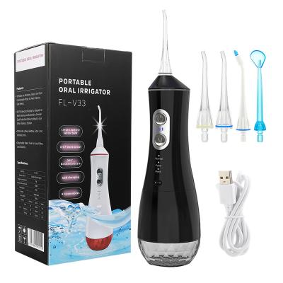 China Hotel Household Rechargeable Wireless Rechargeable Teeth Rinser Device Portable Electric Oral Cleaner Water Flosser for sale