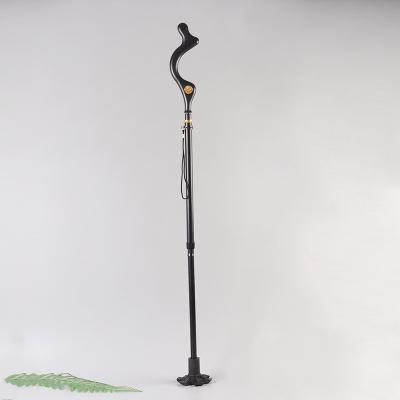 China Durable Cane For Elderly People Folding Trekking Crutches T-Handle Walking Stick Increasing Poles Telescopic for sale