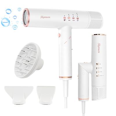 China New Ionic Ionic Negative Ion Smart Fast Hair Drying Hair Dryer Machine With Portable Diffuser Hair Dryer for sale