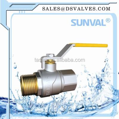 China General High Quality Butterfly S1132 05 Handle Brass Ball Valve for sale