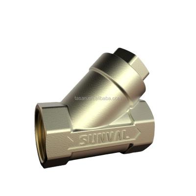 China General S4305 BSP Y Brass Strainer Check Valve for sale