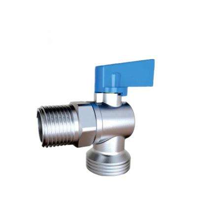 China S3107 General Zinc Handle Angle Ball Valve 1/2