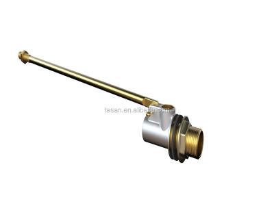 China General Brass Ball S4406 600wog Brass Ball Stem Water Float Ball Valve for sale