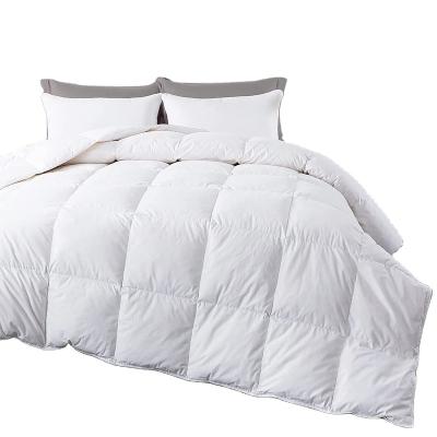 China 100% Cotton Yestex Feather And Down Filled As White Feather Comforter All-Season Cotton Comforter Twin Size Down Comforters for sale