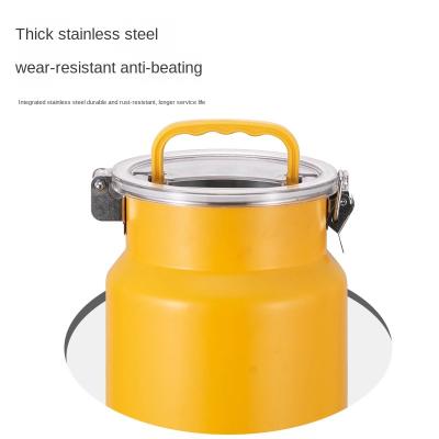 China Newly designed modern color stainless steel sealed storage tank 5L/6L/7L/8L/9L/10L/12L for sale