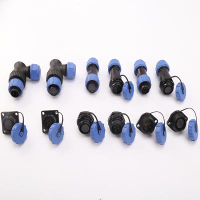 China Automotive SP17 Plastic aviation connector Male Female plug socket IP68 waterproof connector for sale