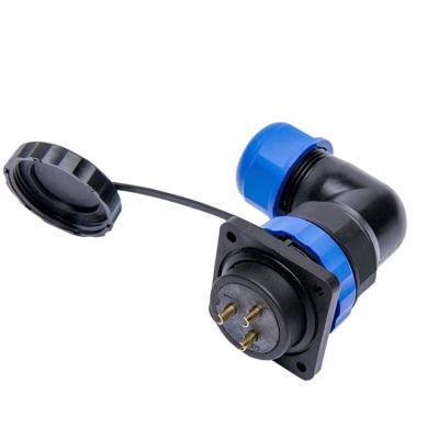 China Power SD28 Curved square Aviation plug socket Male Female IP68 waterproof connector for sale